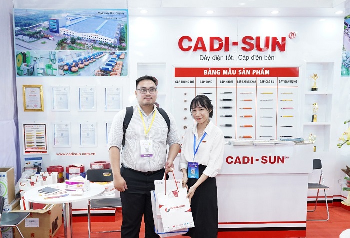 CADI-SUN tham gia triển lãm công nghệ thiết bị điện và năng lượng xanh